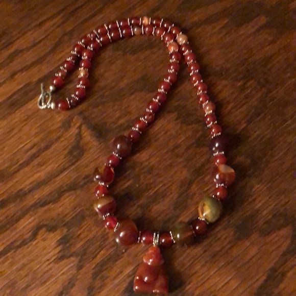 Vintage Carnelian Buddha! - Picture 2 of 3